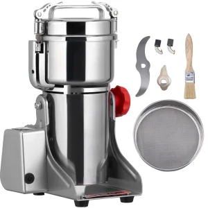 SucceBuy 150-2500g Electric Grain Mill Grinder